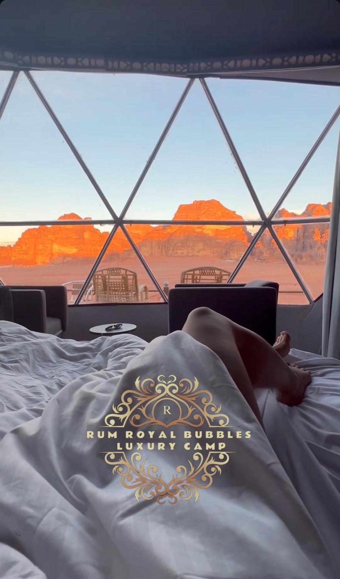 Rum Royal Bubbles Luxury Camp Apartment Wadi Rum Exterior photo