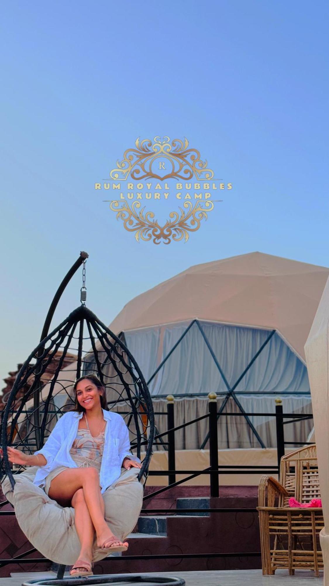 Rum Royal Bubbles Luxury Camp Apartment Wadi Rum Exterior photo